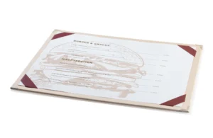 Menuboard mit einfachen Menü einschub kaufen bei Gastrotopcard