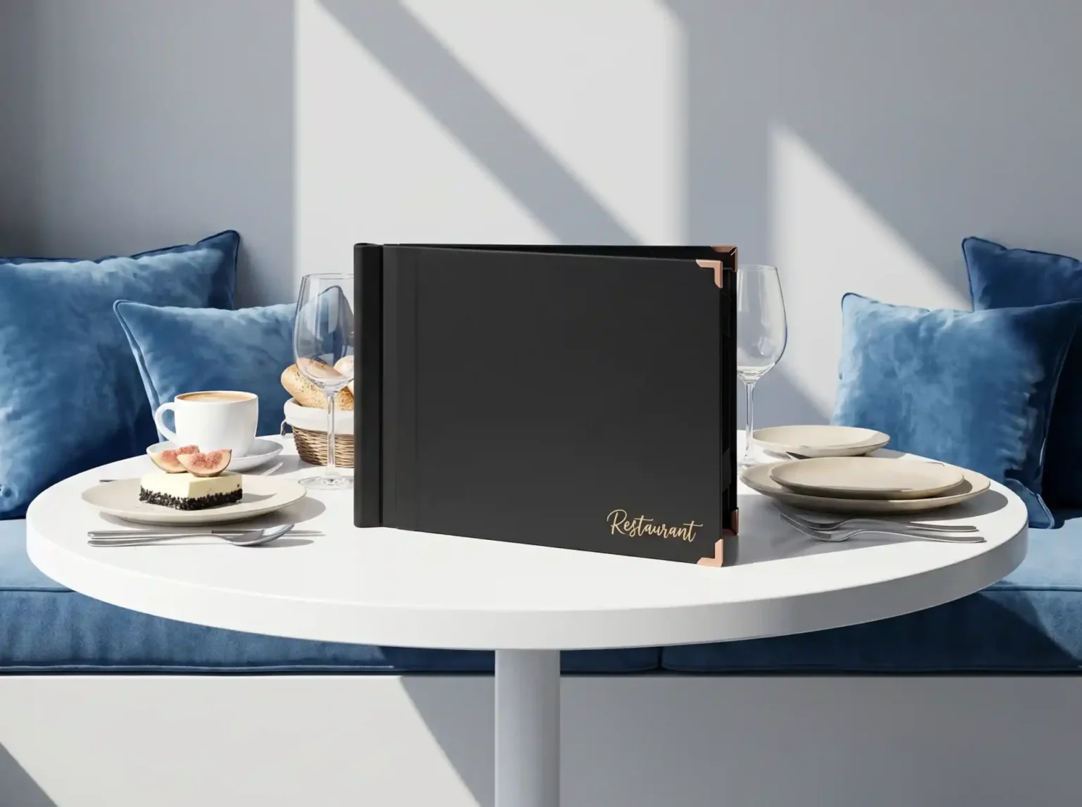 Speisekarte Quickfix quer in schwarz kaufen bei Gastrotopcard