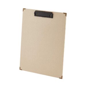 Gastrotopcard Menuboard mit Klemme Medici beige