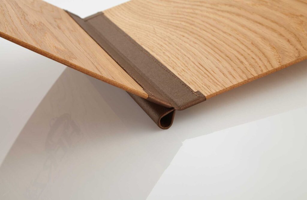 Speisekarte Klemmkarte aus Holz Eiche