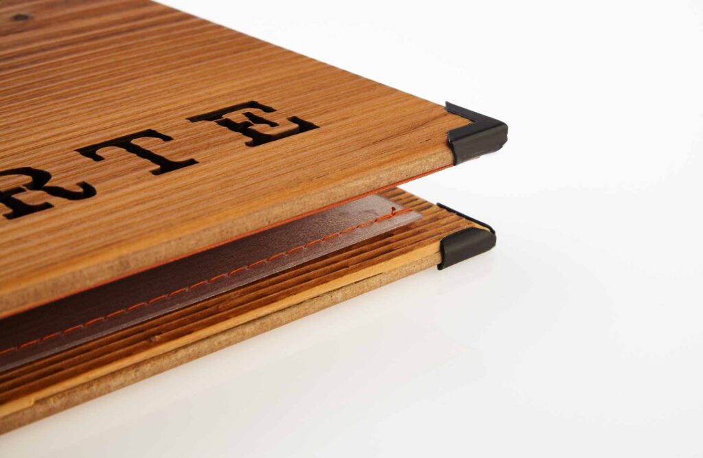 Gastrotopcard Speisekarte Select Woody