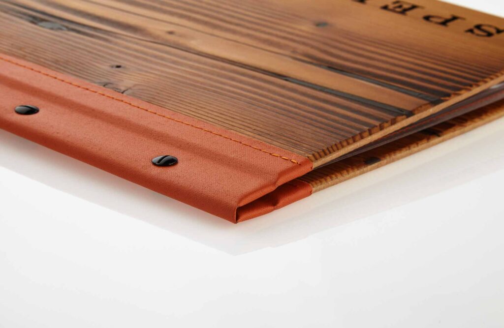 Gastrotopcard Speisekarte Select Woody