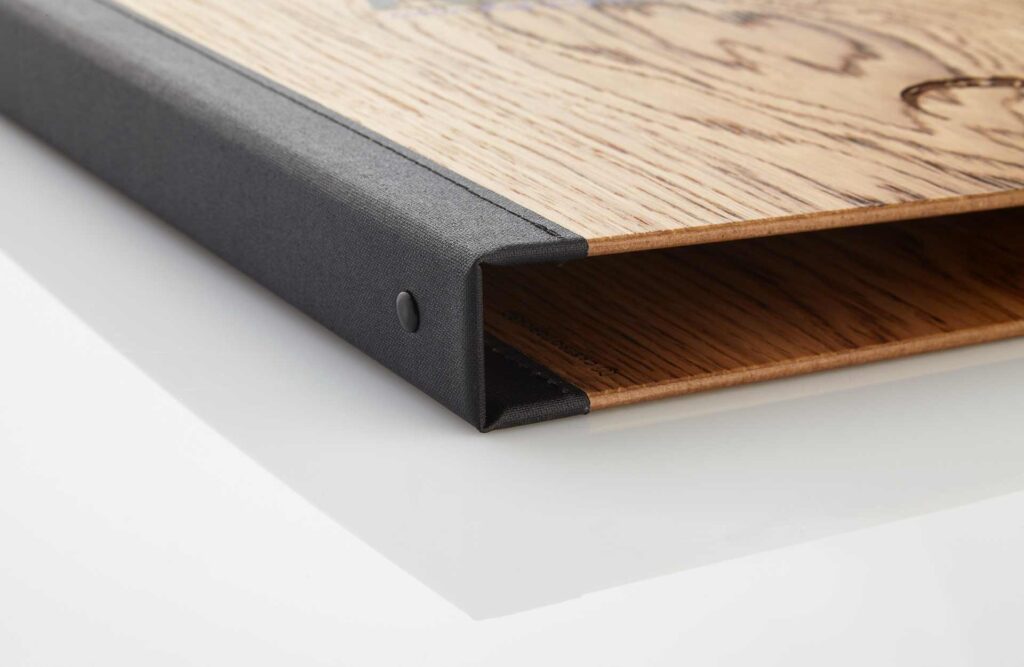 Gastrotopcard Speisekarte Zimmermappe Royal Woody