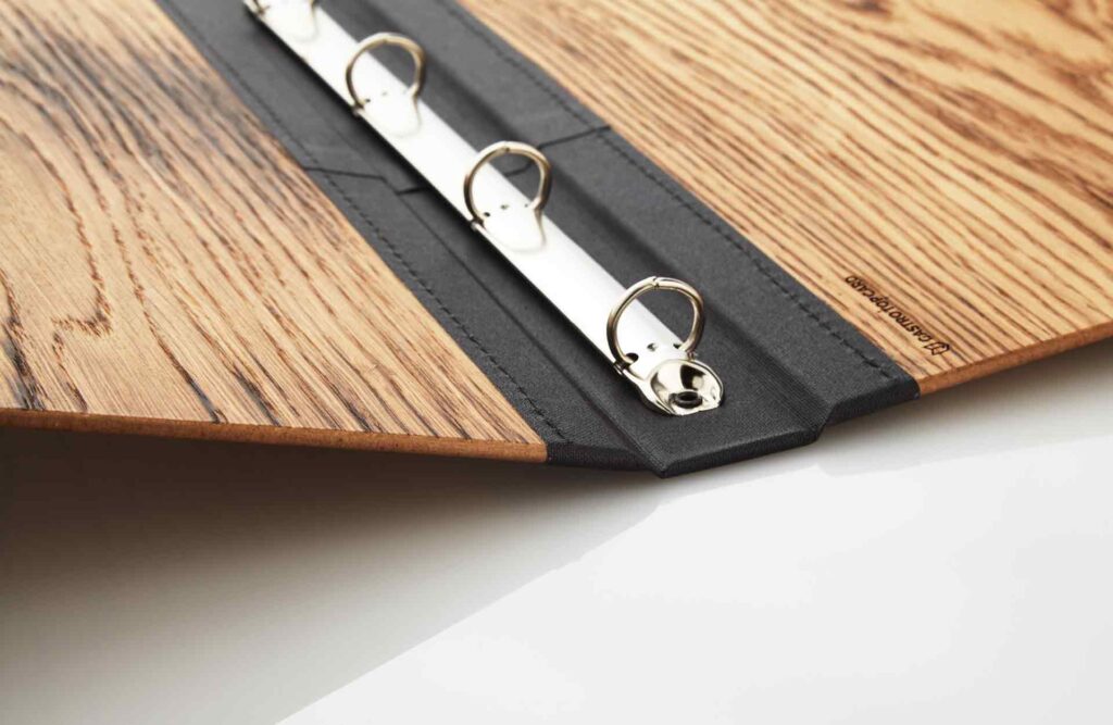 Gastrotopcard Speisekarte Zimmermappe Royal Woody