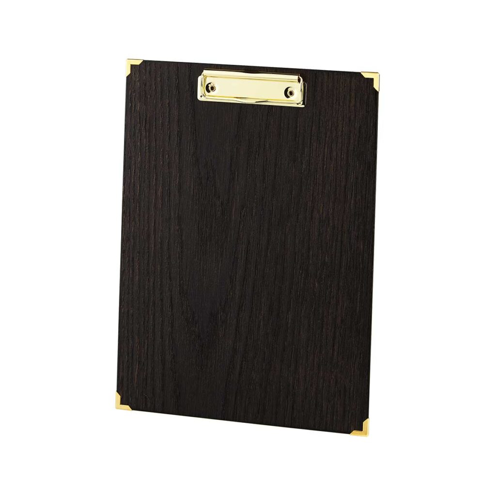 Gastrotopcard Speisekarten MG  Menuboard Klemme Woody