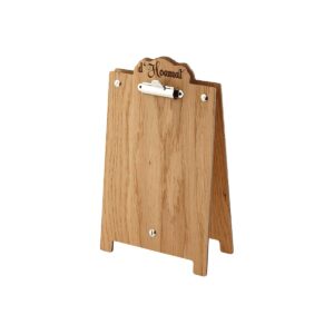 Chartboard Menuboard zum Aufstellen aus Holz
