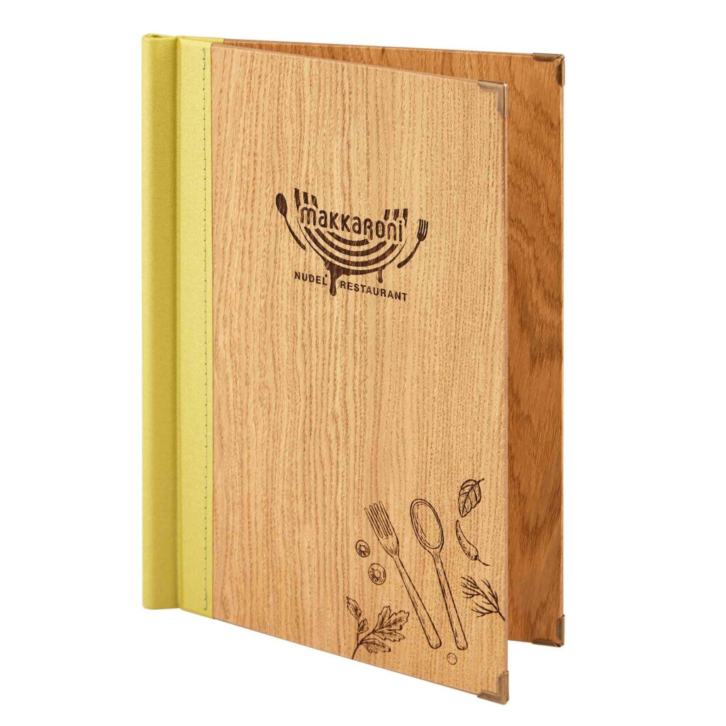 Gastrotopcard Speisekarten MG  Quickfix Woody