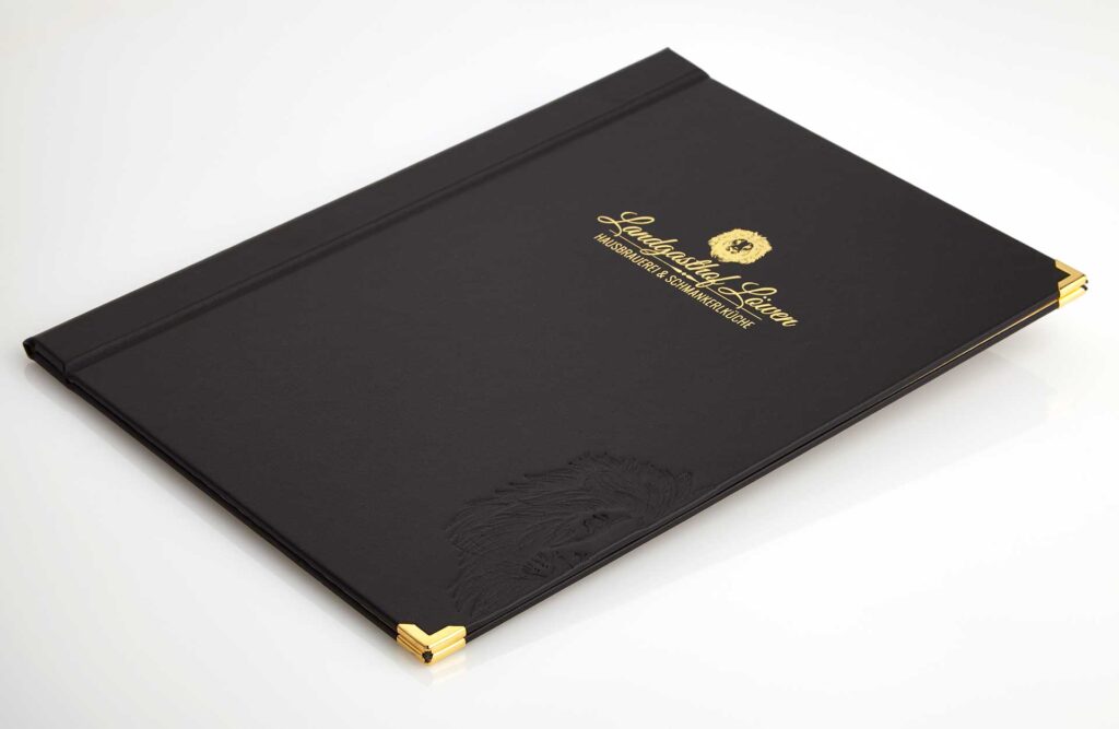 Gastrotopcard Menu Magnetix Médicis en noir