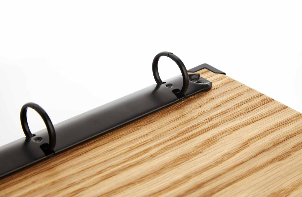 Gastrotopcard Speisekarten Menuboard Woody Ringmechanik MG