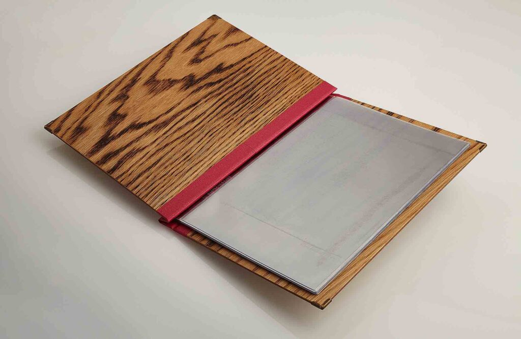 Gastrotopcard Speisekarten Select Woody Eiche geflammt