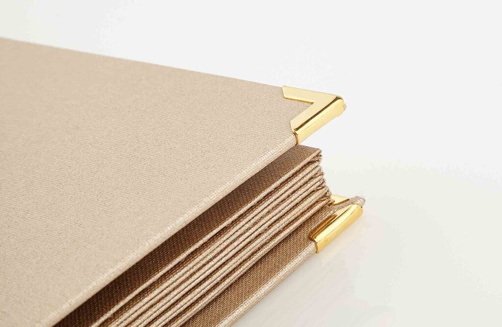 Gastrotopcard Speisekarten Signmaster Premium Medici in Beige