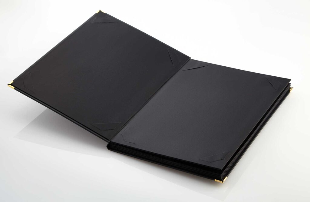Gastrotopcard Speisekarten Signmaster Premium Weichleder MG