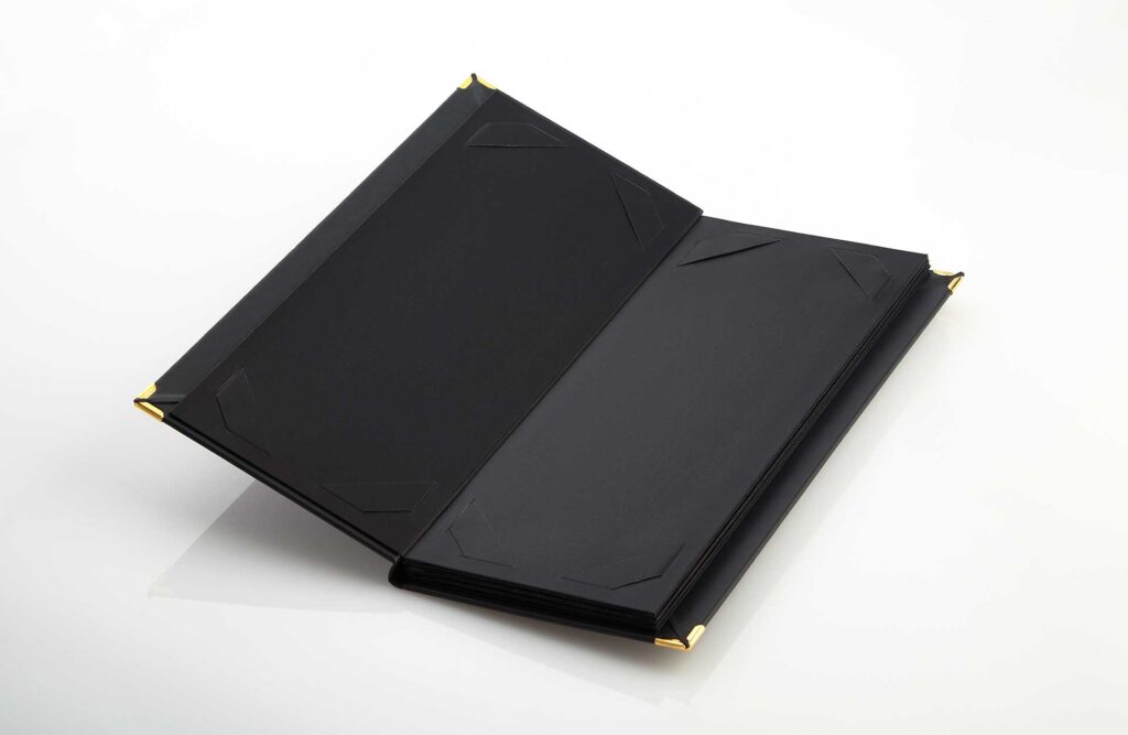 Gastrotopcard Speisekarten Signmaster Premium Weichleder MG
