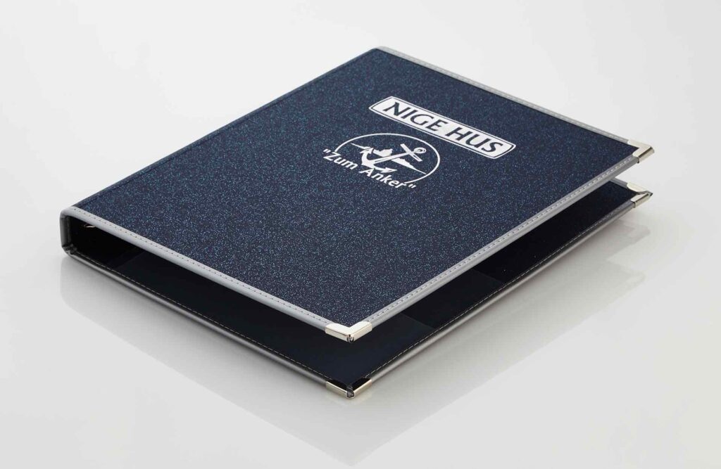Gastrotopcard Zimmermappe Royal Medici in "Magic Blue"