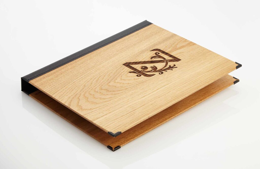 Gastrotopcard Speisekarten Zimmermappe Royal Woody MG