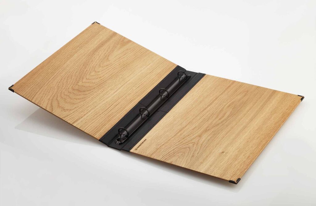 Gastrotopcard Speisekarten Zimmermappe Royal Woody MG