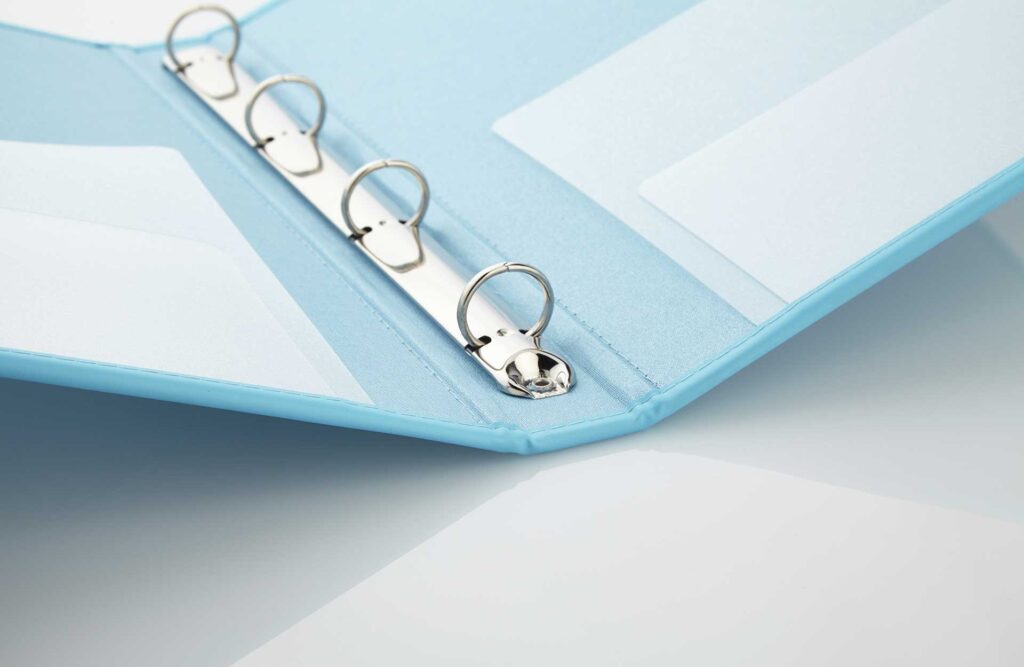 Gastrotopcard Zimmermappe Royal Medici in hellblau