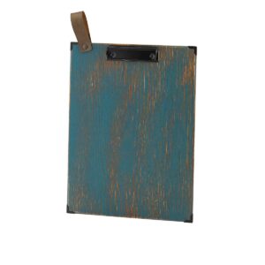 Gastrotopcard Menuboard mit Klemme Holz Woody im Vintage Look