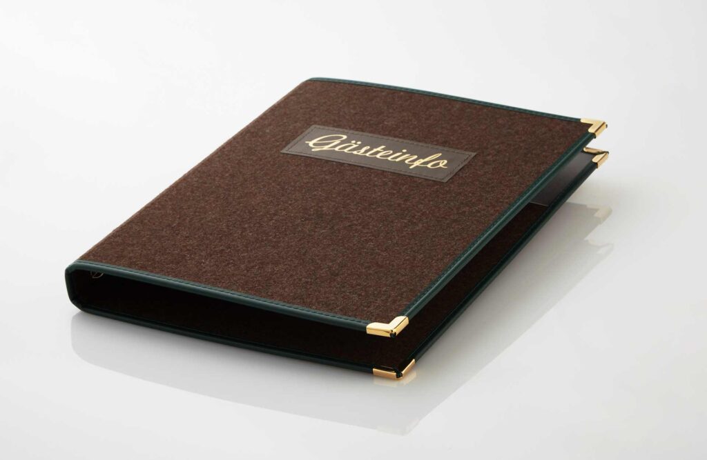 Gastrotopcard Zimmermappe Royal Loden