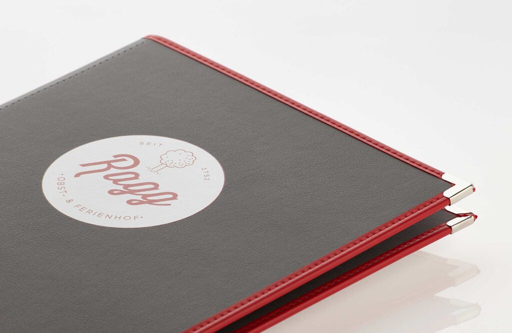 Gastrotopcard speisekarte weinkarte zimmermappe menucovers  MG