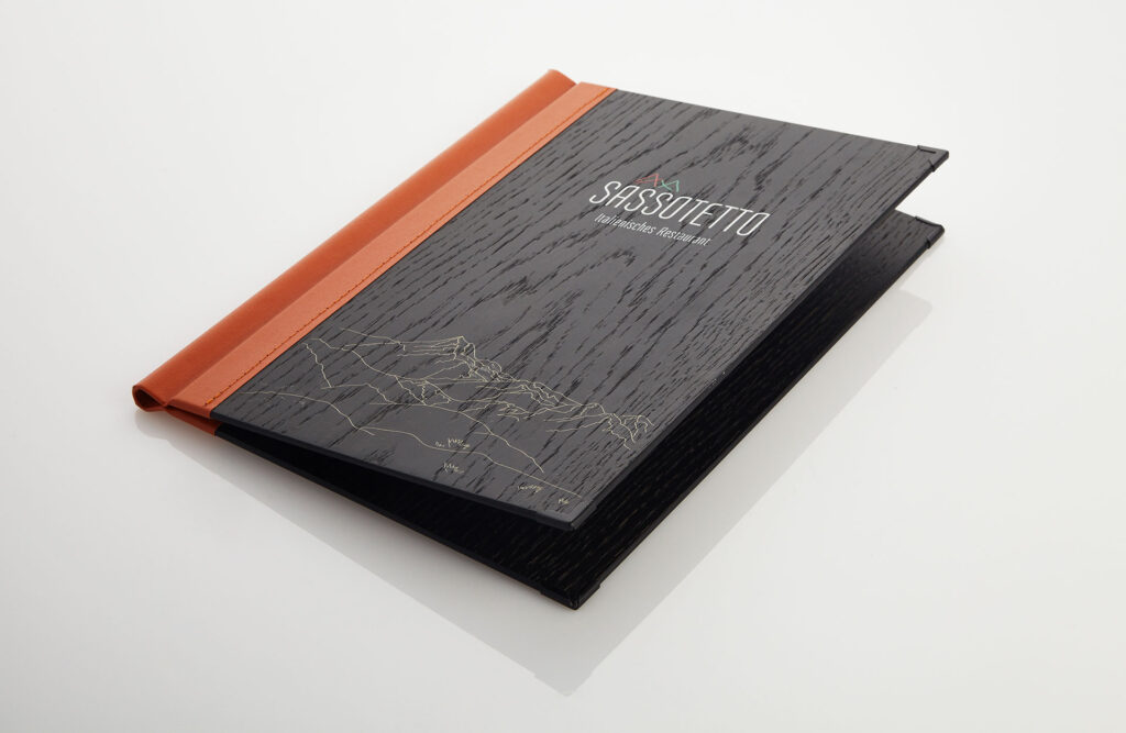 Restaurant menu menucovers Gastrotopcard Speisekarten