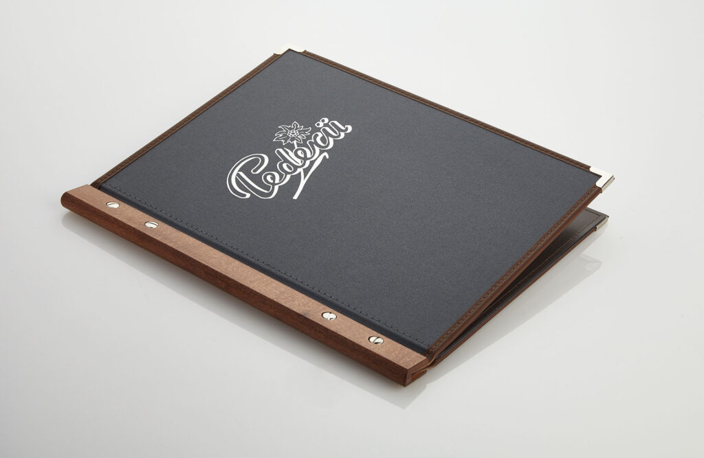 Restaurant menu menucovers Gastrotopcard Speisekarten