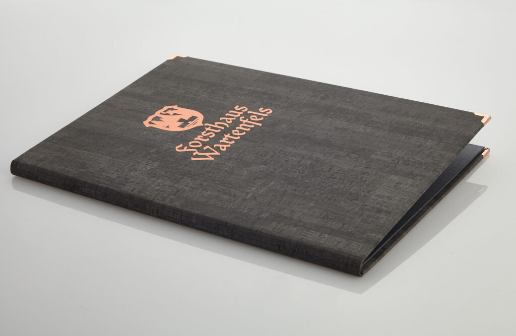 Restaurant menu menucovers Gastrotopcard Speisekarten