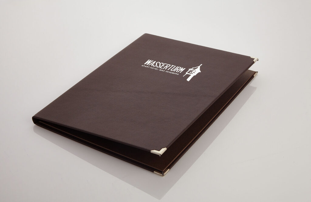 Restaurant menu menucovers Gastrotopcard Speisekarten