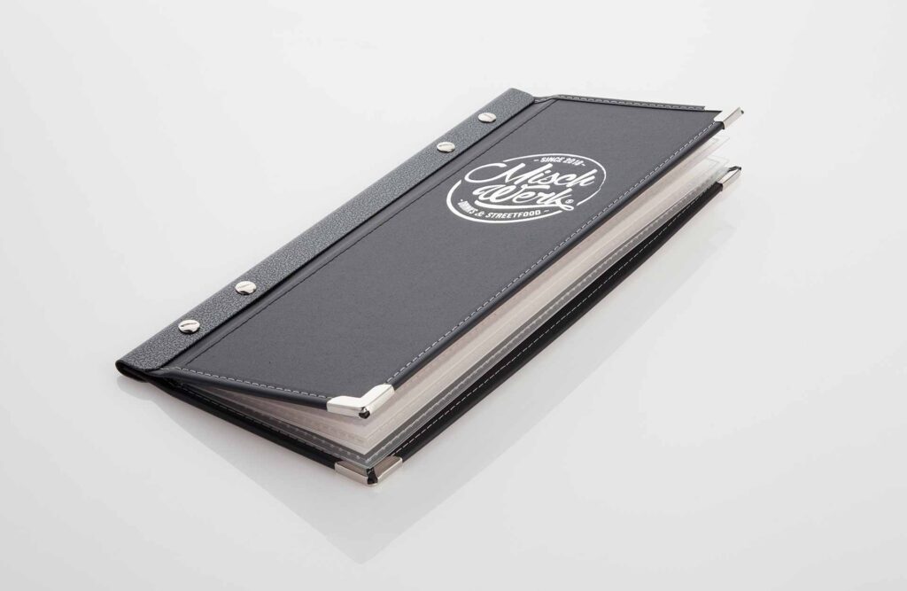 Speisekarte Modell Jubilar von Gastrotopcard