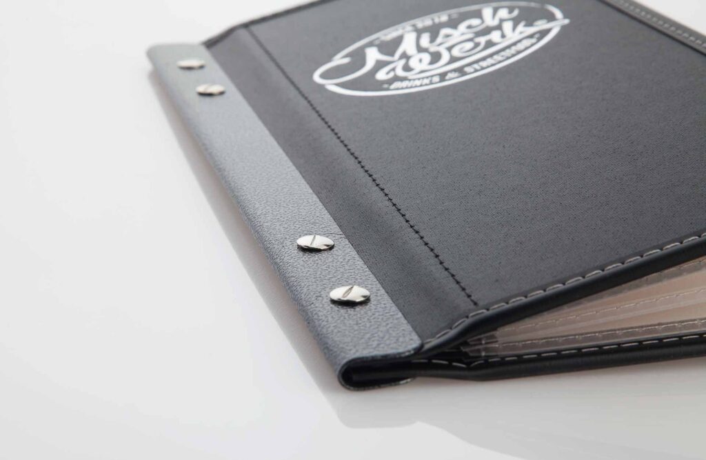 Speisekarte Modell Jubilar von Gastrotopcard