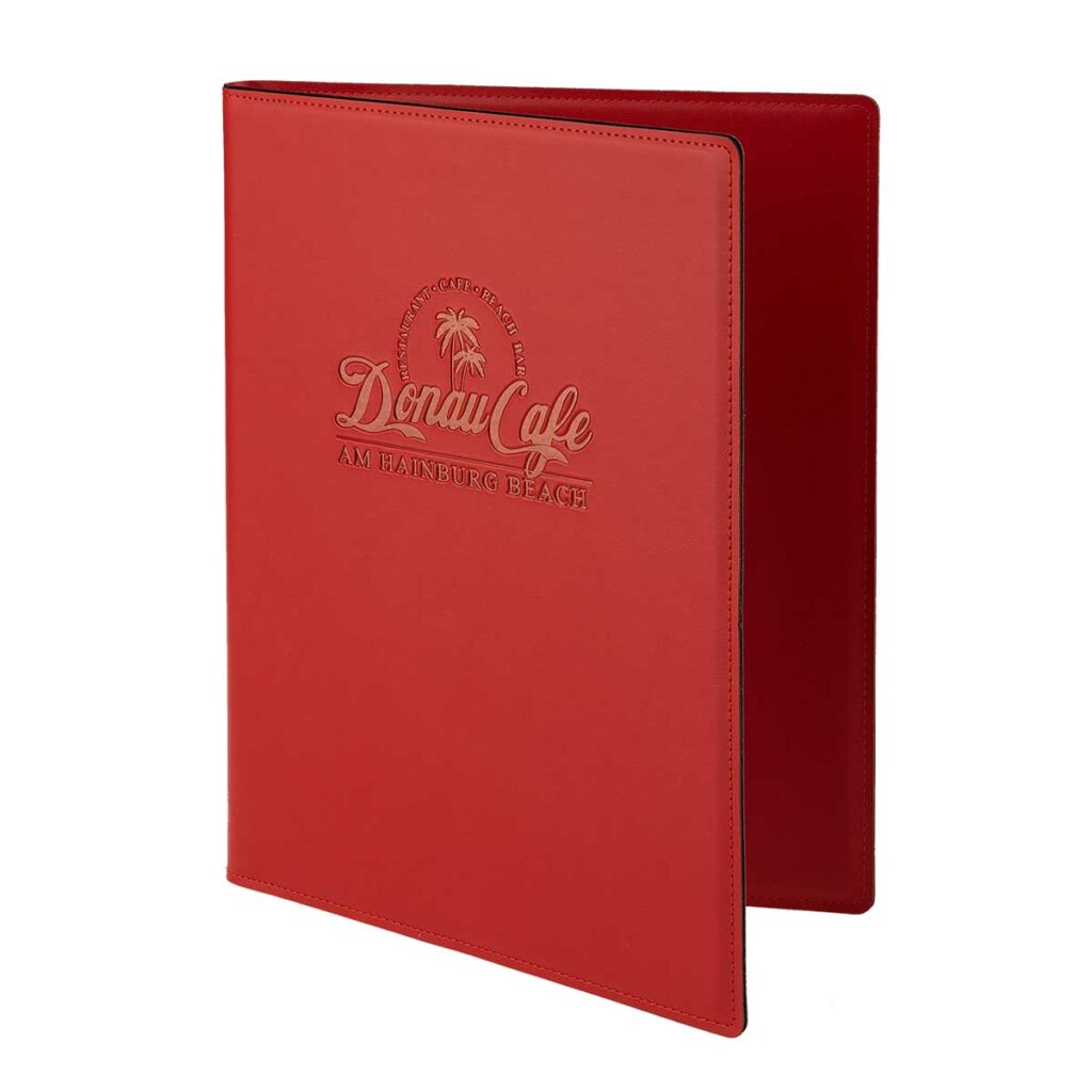 Gastrotopcard Menu degusta Leather