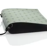 Menu en cuir en vert