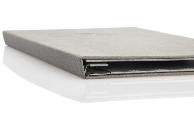 Zimmermappen-Modell Luxury mit Druckknopfleiste