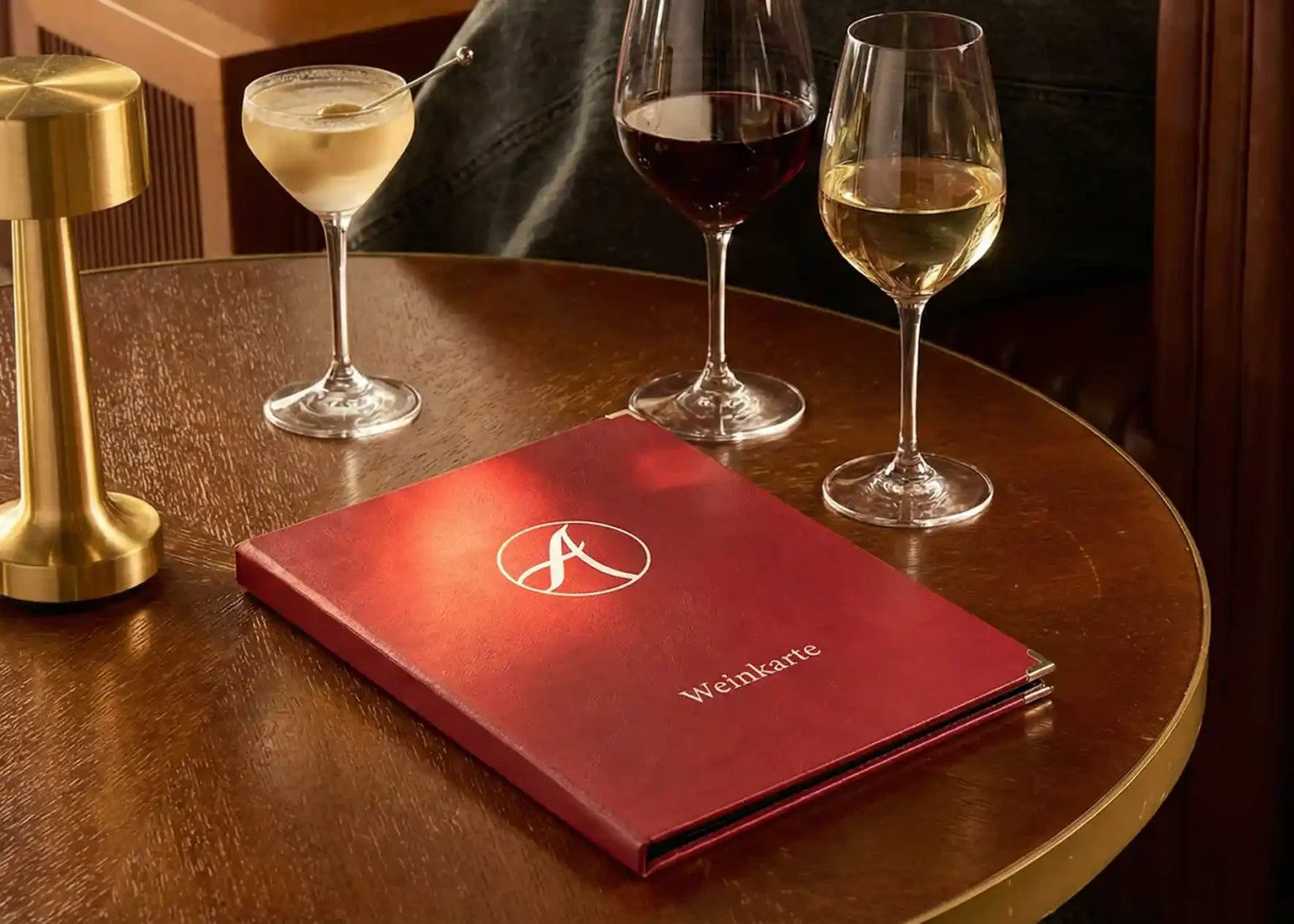 Speisekarte Signmaster Premium in rot kaufen bei Gastrotopcard