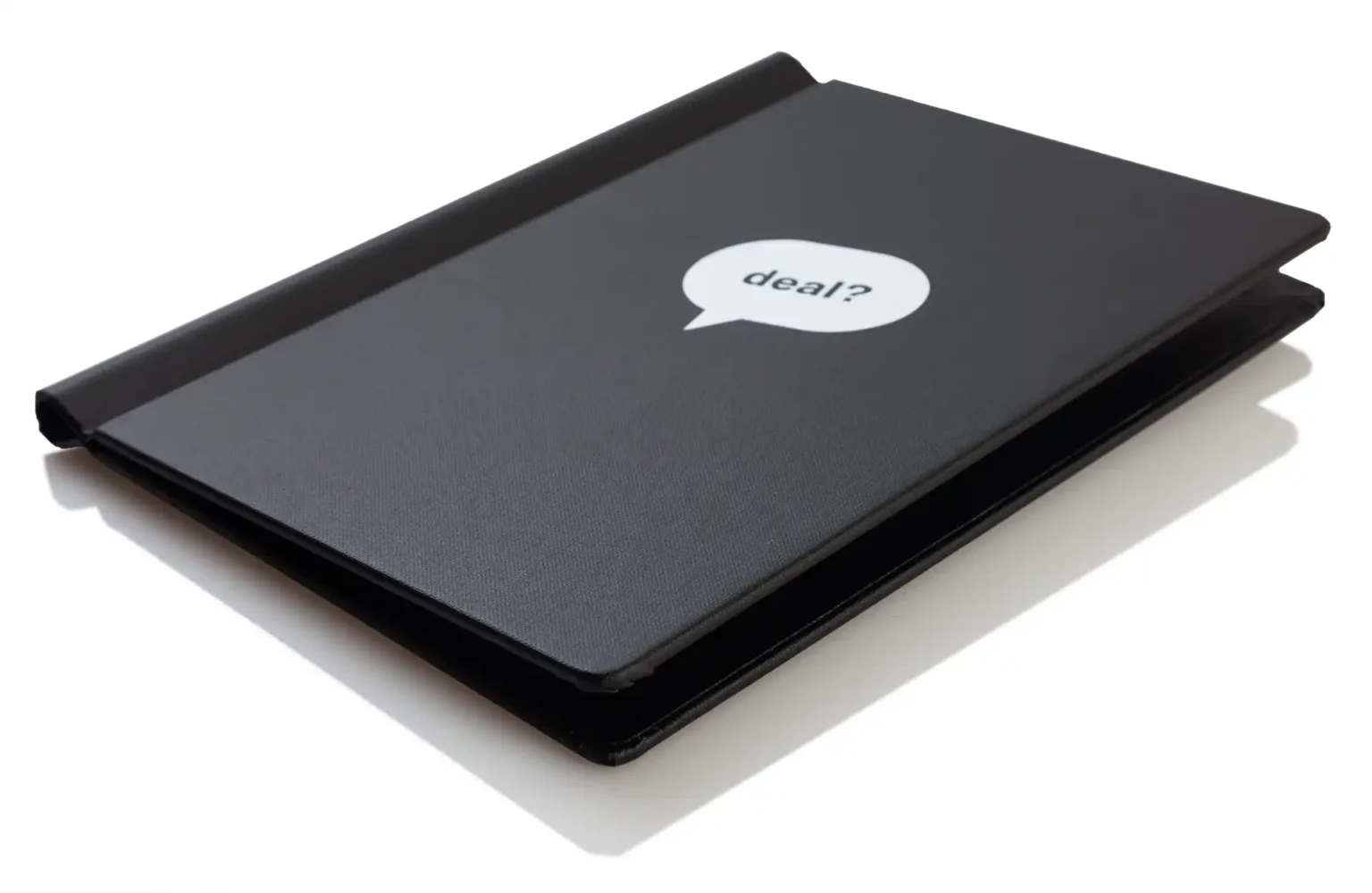 Speisekarte in schwarz mit Aufdruck bei Gastrotopcard kaufen