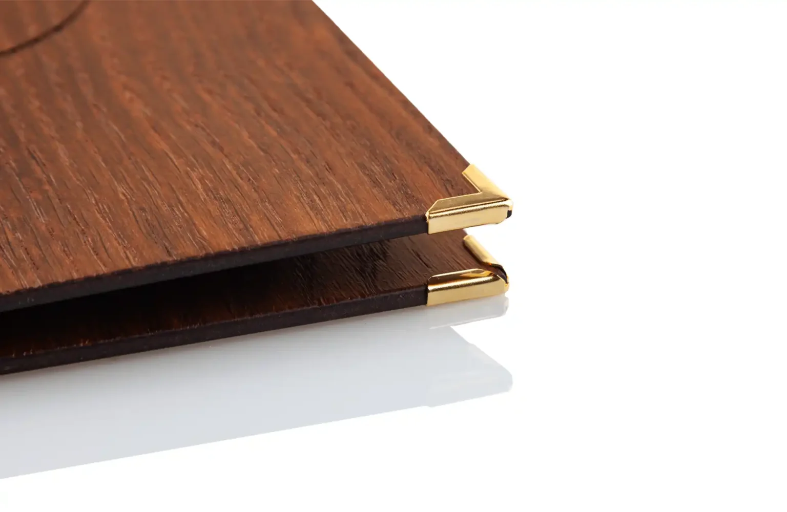Speisekarte aus Holz in braun bei Gastrotopcard kaufen