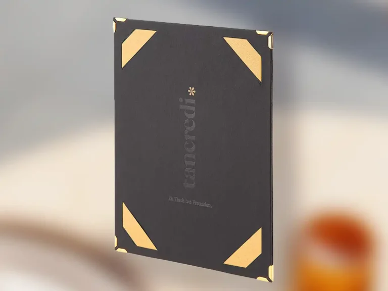 Menuboard mit Logo