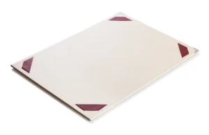 Menuboards in beige mit roten Details kaufen bei Gastrotopcard