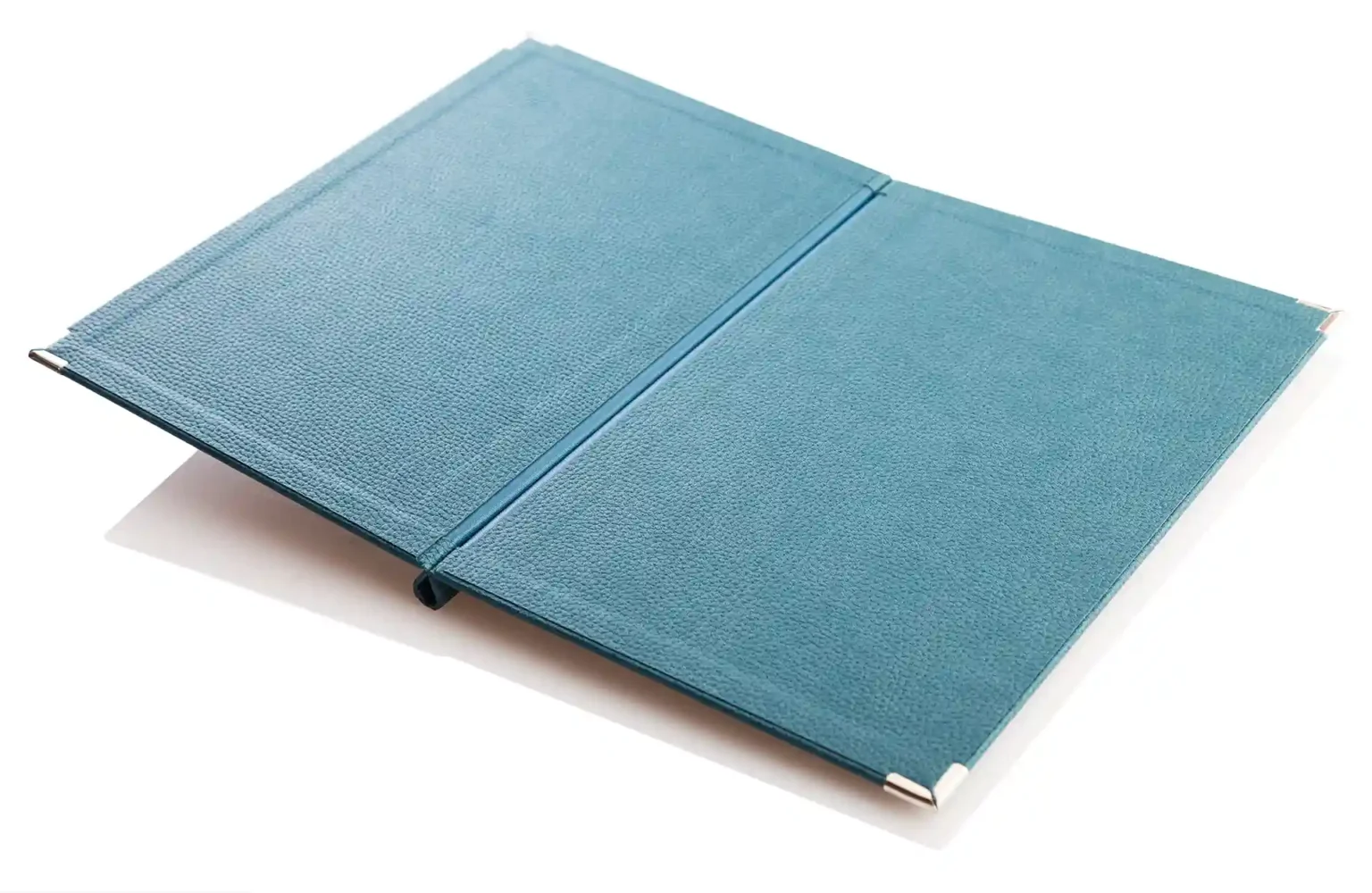 Speisekartencover aus Leder in türkis bei Gastrotopcard kaufen