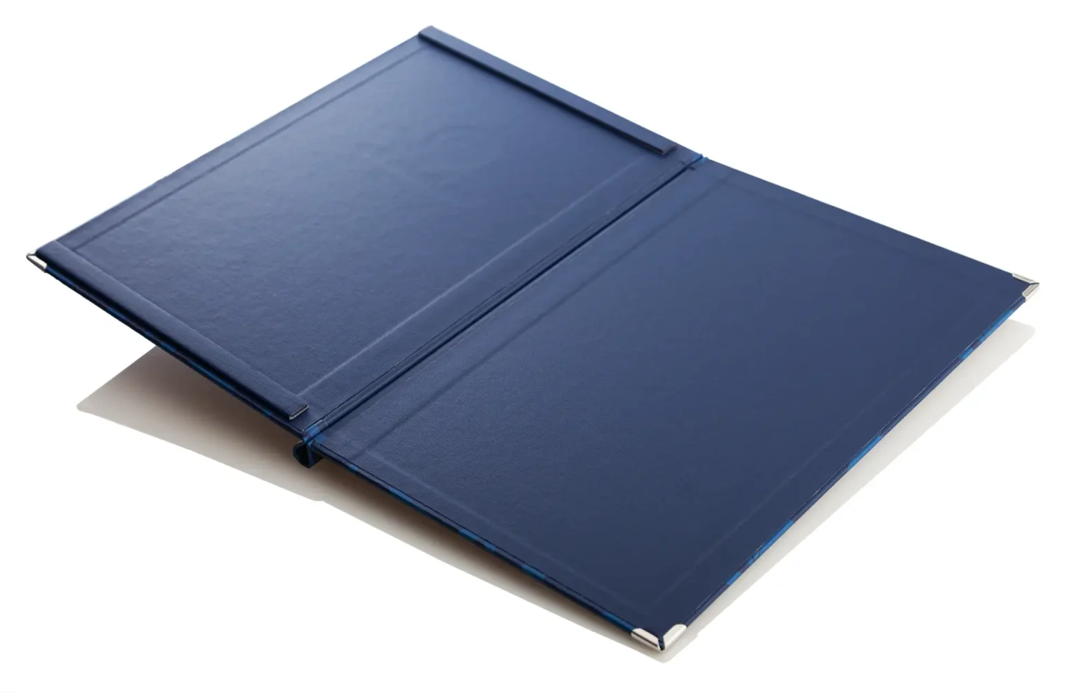 Speisekarte in blau mit Magnetinnenseiten kaufen bei Gastrotopcard