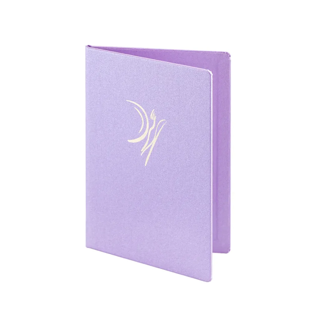 Speisekarten in violett bei Gastrotopcard kaufen